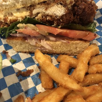 Long Timber Brewing - The choker sandwich with jalapeño sauce on the side. - Breweries Near Me - Monroe, Oregon