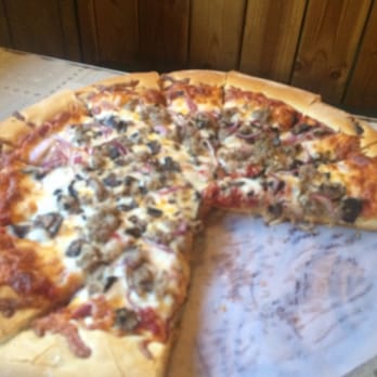 DeNicola's Restaurant - Meatball pizza. Blah crust unfortunately my fav part - Italian Near Me - Portland, Oregon