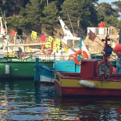 Le Niel - Boats parked in front