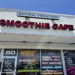 Natural Vibrations Smoothie Cafe - Outside entrance
