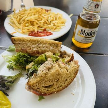 Counter Culture Cafe - Tuna, Alex sandwich, haystack fries, and a cold beer - Breakfast & Brunch Near Me - Santa Fe, New Mexico Counter Culture Cafe - Tuna, Alex sandwich, haystack fries, and a cold beer - Breakfast & Brunch Near Me - Santa Fe, New Mexico