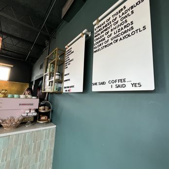 Chocolate + Cashmere - The coffee menu - Men's Clothing Near Me - Santa Fe, New Mexico