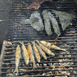 Restaurante o Lusitano - Sardines and Turbot