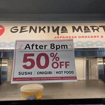 Genkiya Mart - half off deal - International Grocery Near Me - New York, New York