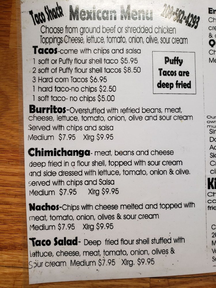 The Taco Shack Logo