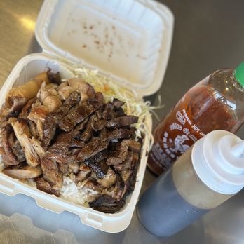 Tikiyaki - Teriyaki Chicken and Steak plate - Fast Food Near Me - Orange, California