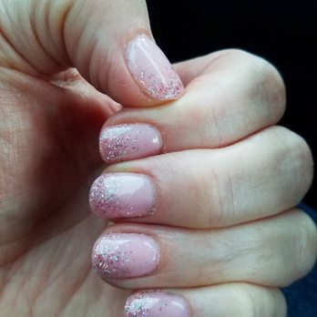 NV Nails - Christina did this beautiful, subtle SNS holiday manicure for me.  I love it! - Nail Salons Near Me - Albuquerque, New Mexico