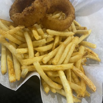 Firestone Grill - Split fries/onion rings - Barbeque Near Me - Bakersfield, California Firestone Grill - Split fries/onion rings - Barbeque Near Me - Bakersfield, California