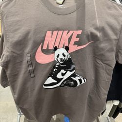 Nike Panda Dunk T-Shirt (hilarious!).