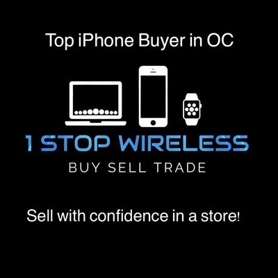 BUY SELL TRADE APPLE & SAMSUNG DEVICES - Need to raise some cash? We can help. 1Stop Wireless Buy Sell Trade is a trusted destination to acquire instant cash. We have a reputation for offering the best prices for Apple & Samsung devices. We buy new, used, broken, or dead... no problem! Visit our store for a secure and reliable transaction.