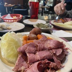 Anchor Inn - Corned beef and cabbage Saint Patrick's day ! Delicious