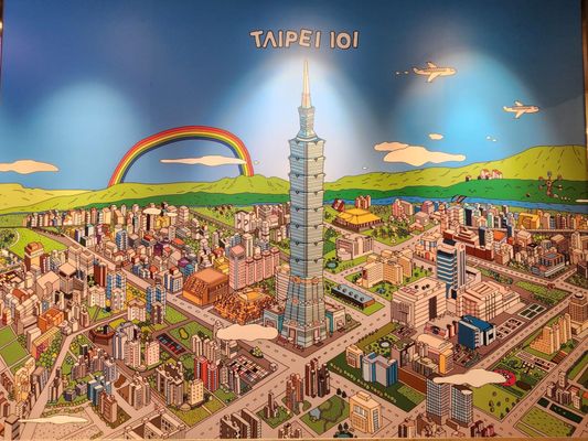 Taipei 101 Observatory by null