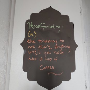 Tommy's Cafe - "Procaffenating (n.) The tendency to not start anything until you have had a cup of coffee" - Breakfast & Brunch Near Me - North Vancouver, British Columbia Tommy's Cafe - "Procaffenating (n.) The tendency to not start anything until you have had a cup of coffee" - Breakfast & Brunch Near Me - North Vancouver, British Columbia