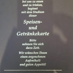 Landgasthof Winbeck - Speisekarte Montag 20.4.2015