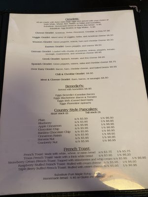 Menu photo 6 Over Easy Cafe Sterling, MA