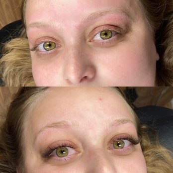 Gossamer Beauty - Volume fill/brow wax before and after - Eyelash Service Near Me - Metairie, Louisiana Gossamer Beauty - Volume fill/brow wax before and after - Eyelash Service Near Me - Metairie, Louisiana