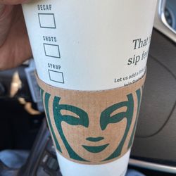 Starbucks - Carmel macchiato coffee