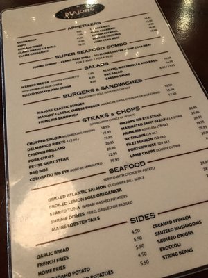 Menu photo 3 Majors Steakhouse East Meadow, NY Menu photo 3 Majors Steakhouse East Meadow, NY