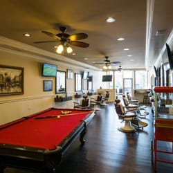 Nucky's Grooming Gallery - You'd be hard pressed to find a barbershop as nice as ours.. Enjoy a friendly game of pool while you wait!