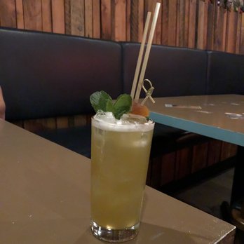 Navy Strength - Maghrebi mint sour ($13) - Tiki Bars Near Me - Seattle, Washington Navy Strength - Maghrebi mint sour ($13) - Tiki Bars Near Me - Seattle, Washington