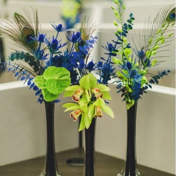 Flower Me Wild LA - An example of the fine details in each elegant arrangement... and this wasn't even the centerpiece! - Florists Near Me Flower Me Wild LA - An example of the fine details in each elegant arrangement... and this wasn't even the centerpiece! - Florists Near Me