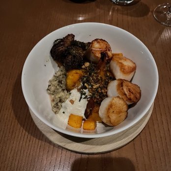 Front & Main - Risotto with scallops - Bars Near Me - Waterville, Maine