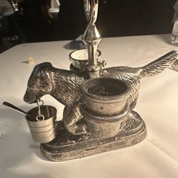 Daniel’s - The cutest salt & pepper carrier ! - Steakhouses Near Me - Coral Gables, Florida