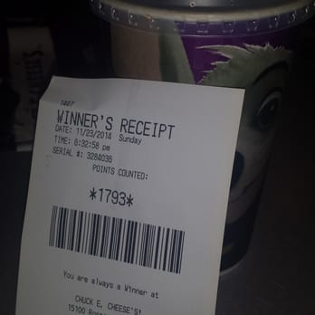 Chuck E. Cheese - Jackpot for da' kids - Pizza Near Me - La Mirada, California