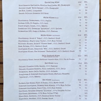 Truly Pizza - Wine Menu, November 2023 - Pizza Near Me - Dana Point, California Truly Pizza - Wine Menu, November 2023 - Pizza Near Me - Dana Point, California