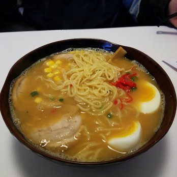Yoshoku - Traditional miso broth with egg, corn, noodles. - Ramen Near Me - Sonora, California Yoshoku - Traditional miso broth with egg, corn, noodles. - Ramen Near Me - Sonora, California