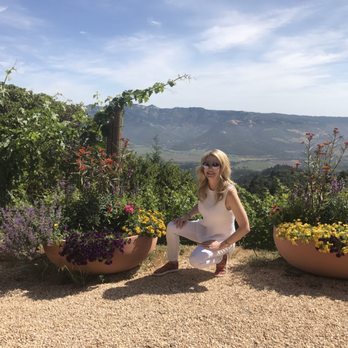 Barnett Vineyards - Ryan was an excellent host. We were set up at an outside table overlooking this heavenly view! - Wineries Near Me - Saint Helena, California
