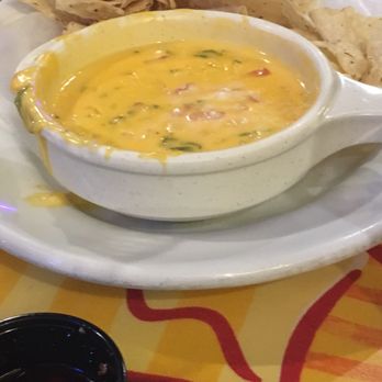 Chevys Fresh Mex - Orange Queso???? Never in any Mexican restaurant I have ever ate at - Mexican Near Me - Olivette, Missouri