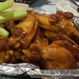 Mango Habanero wings - medium heat Mango Habanero wings - medium heat