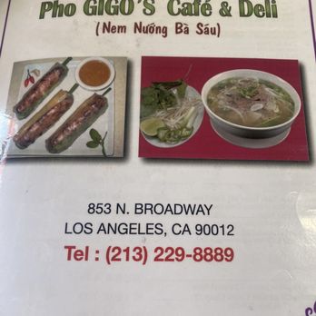 Gigo's Cafe & Deli - Menu - Coffee & Tea Near Me - Los Angeles, California Gigo's Cafe & Deli - Menu - Coffee & Tea Near Me - Los Angeles, California