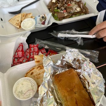 Souvlaki Time - Lunch & spinach pie & gyro / Greek salad - Greek Near Me - Boca Raton, Florida