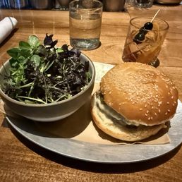 Burger & Simple Salad (replaced fries) Burger & Simple Salad (replaced fries)