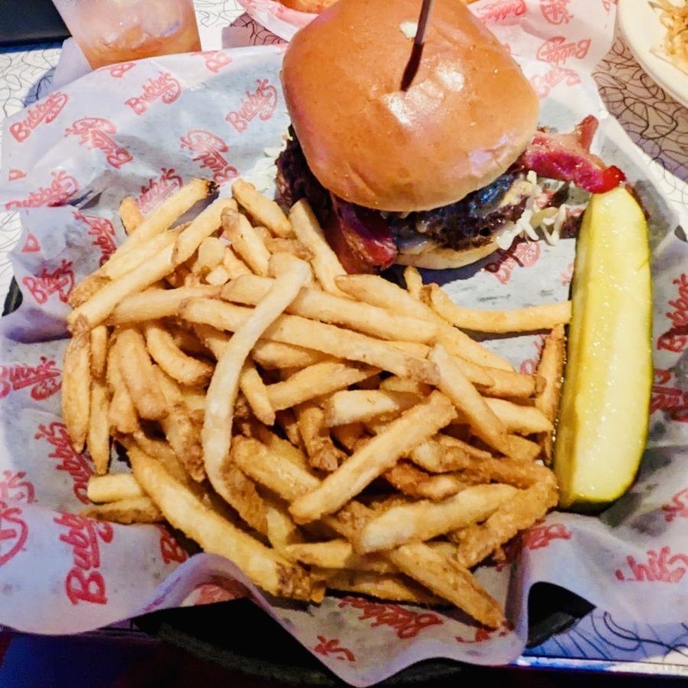Bubba's 33 - Bacon cheeseburger - Pizza Near Me - Chesapeake, Virginia