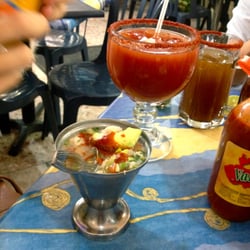 Mariscos Altamar - Ceviche y Kit de sobrevivencia.
