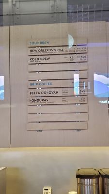 Menu photo 1 Blue Bottle Coffee - Moynihan Train Hall New York, NY Menu photo 1 Blue Bottle Coffee - Moynihan Train Hall New York, NY