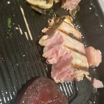 Ricks Food & Spirits - Overcooked ahi tuna - New American Near Me - Kingston, New Hampshire Ricks Food & Spirits - Overcooked ahi tuna - New American Near Me - Kingston, New Hampshire