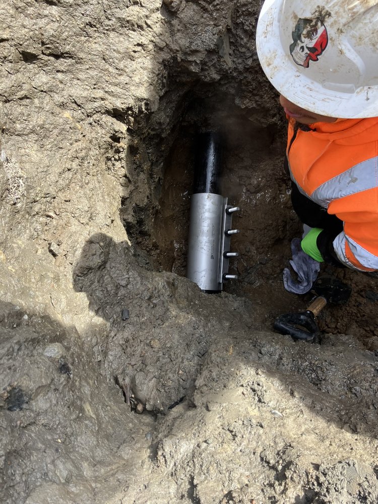 Slide of Sewer Lines Only