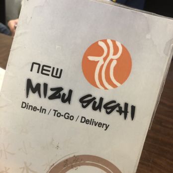 New Mizu Sushi - Menu cover - Sushi Bars Near Me - New York, New York New Mizu Sushi - Menu cover - Sushi Bars Near Me - New York, New York