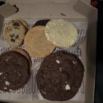 Insomnia Cookies - How she packaged them. WTF? - Desserts Near Me - San Luis Obispo, California Insomnia Cookies - How she packaged them. WTF? - Desserts Near Me - San Luis Obispo, California