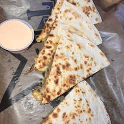 Downtown Cantina - Brisket quesadillas