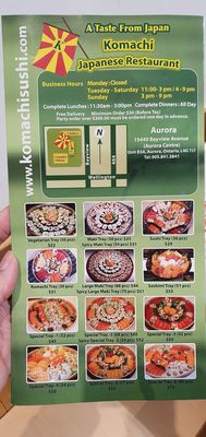 Menu photo 6 Komachi Aurora, ON