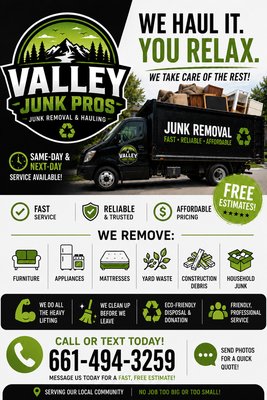 Valley Junk Pros on Yelp