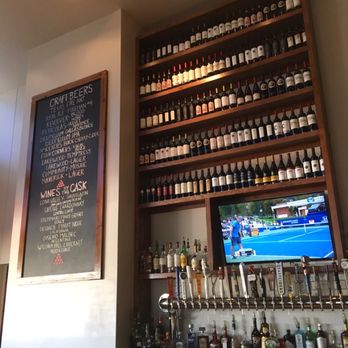 Pinstack - Some of the bar selection - Bowling Near Me - Plano, Texas