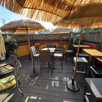 Tiki Lounge - Outdoor patio. There's an outdoor fire pit too! - Tiki Bars Near Me - Modesto, California