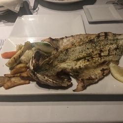 Whole grilled fish