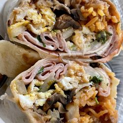 Mi Pueblo - Breakfast Burrito with Ham